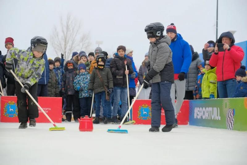 В Самаре открылась зимняя "Олимпийская деревня" 