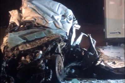 Видео с места смертельного ДТП в Самарской области