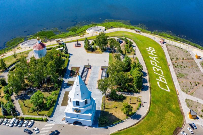 В Сызрани завершается благоустройство Тимирязевского парка