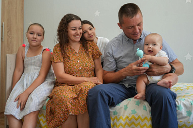 Ветеран СВО Николай Ильясов: "Главное, чему я учу своих детей - это Родину любить"