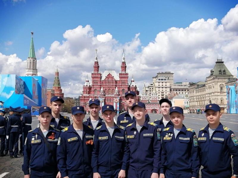 Воспитанники кадетских корпусов ПФО посетили генеральную репетицию парада Победы в Москве
