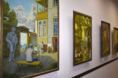 На выставке в Жигулевске можно увидеть скульптуры и картины 