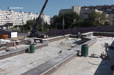 В Самаре в августе после ремонта откроется самый большой многоуровневый городской фонтан