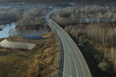В Самарской области по нацпроекту обновили дорогу между Новокуйбышевском и Чапаевском 