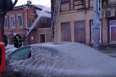 В Самаре потушили двухэтажный жилой дом на ул. Самарской