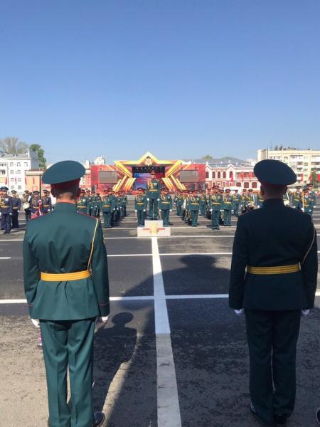 В Самаре начался парад Победы