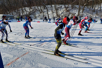  Самарские лыжники выступают на Всероссийской спартакиаде