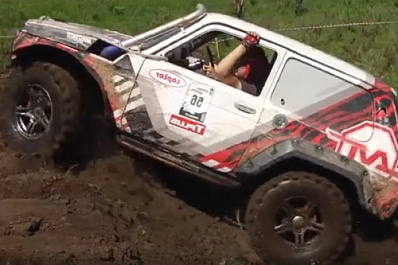 В Похвистневе прошел трофи-рейд по бездорожью "Болотная авантюра"