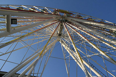 55-метровое колесо обозрения скоро установят в парке Гагарина в Самаре