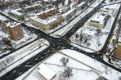 Самарцам показали, как поедут авто по новой развязке на Ново-Садовой