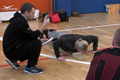 В Волжском районе прошли соревнования по зимнему полиатлону