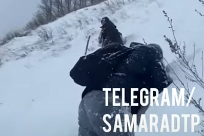 Трое жителей Самары 20 января застряли в снегу в Сокольих горах
