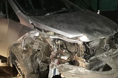 15-летний смельчак из Новокуйбышевска угнал машину у родителей и разбил ее