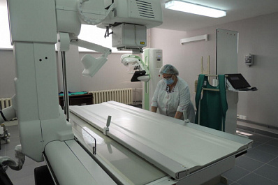 В Безенчукской центральной районной больнице начал свою работу обновленный рентгенологический кабинет 