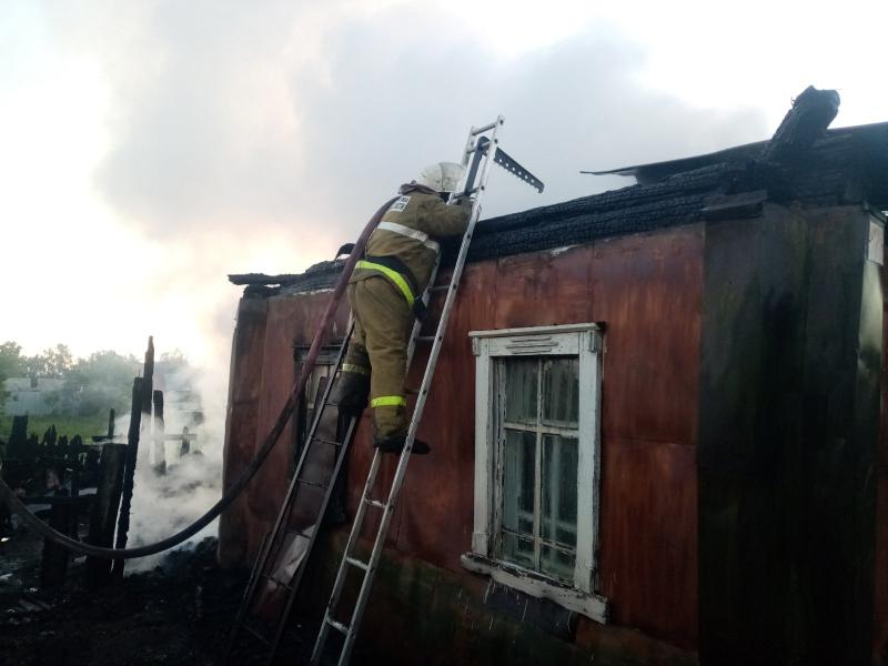 26 июня в Самарской области в горящем доме погиб человек