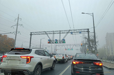 В Самаре на кольце Московского шоссе у автовокзала не работает светофор 