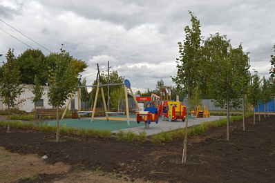 В Кинеле появился уголок для семейного отдыха 