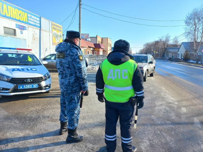 В Сызрани прошел рейд с использованием комплекса "Дорожный пристав"