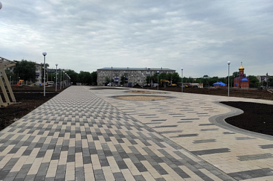 В Нефтегорске ждут открытия парка "Молодежный" 