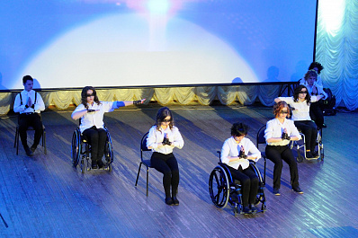 Самарская Студия инклюзивного творчества представила свое мастерство