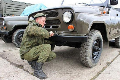 Самарских мотострелков оснастили уникальными пикапами