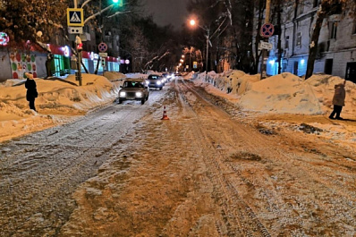 Самарский таксист сбил пожилого мужчину и скрылся с места ДТП