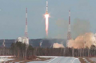 Самарская ракета-носитель "Союз-2.1а" успешно стартовала с космодрома "Восточный"