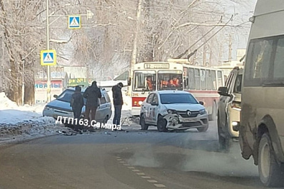 В Самаре из-за ДТП возможны задержки нескольких маршрутов троллейбусов