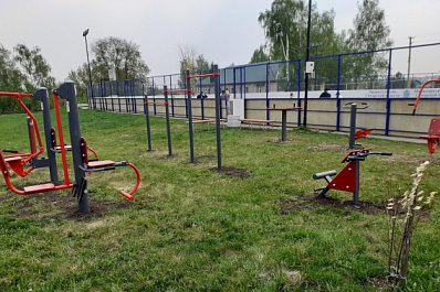 В Шенталинском районе благоустраивают школьные спортивные площадки 