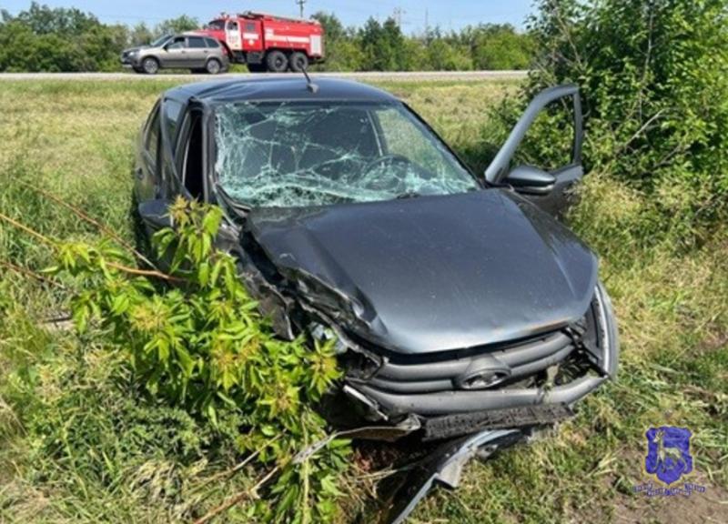 В Ставропольском районе в ДТП пострадали трое детей
