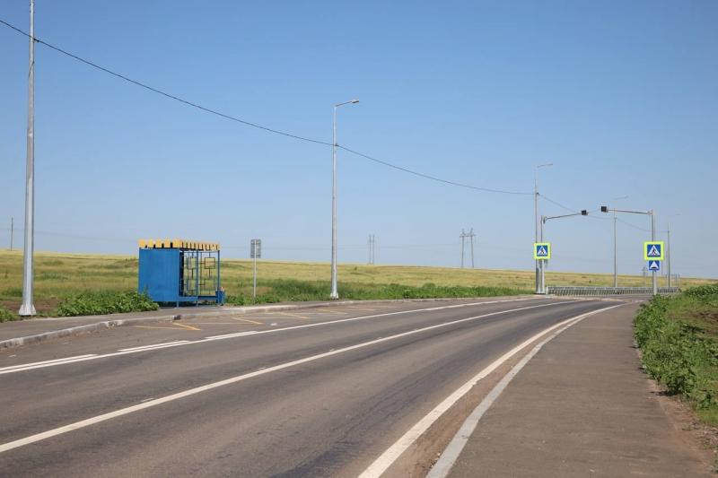 В Красноармейском районе по нацпроекту отремонтирована единственная дорога к двум поселкам