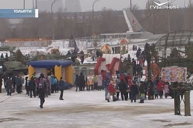 В Тольятти в День защитника Отечества прошли "Мужские игры"