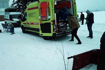 На льду в Тольятти обнаружили избитую женщину