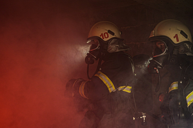 В Самарской области горел частный дом на 100 квадратах