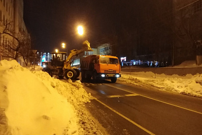 Из Самары за последние сутки вывезли больше 13,5 тыс. тонн снега 