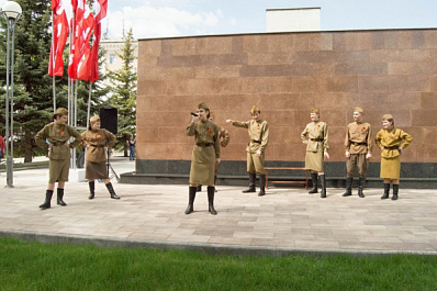 В День Победы в Новокуйбышевске покажут спектакль "Эхо войны" 