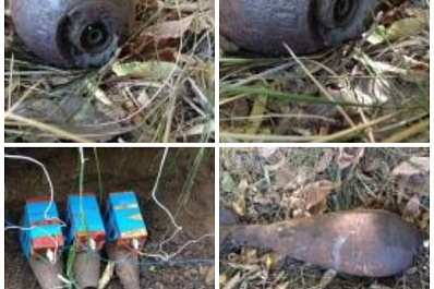 В поле под Сызранью нашли и уничтожили три артиллерийских снаряда