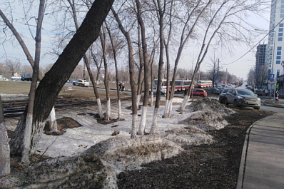 В Самаре сломанный рельс остановил движение трамваев на Ново-Садовой