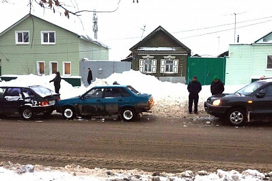 В тройном ДТП в Сызрани пострадала 11-летняя девочка