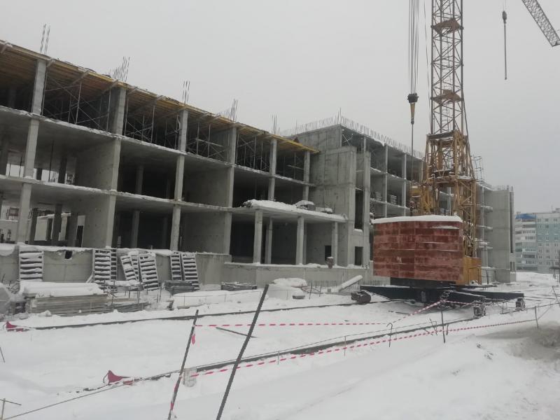 Самая большая школа, которую строят в Тольятти, станет подарком жителям на следующий Новый год
