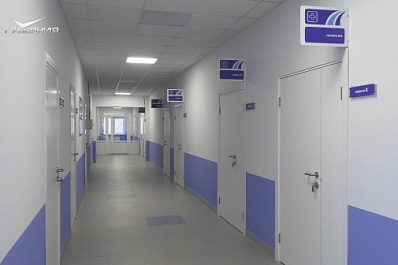 Самарцы отремонтировали здание многофункционального хирургического корпуса в Снежном