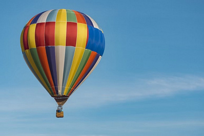 27 июня над Волгой пролетели 15 аэростатов