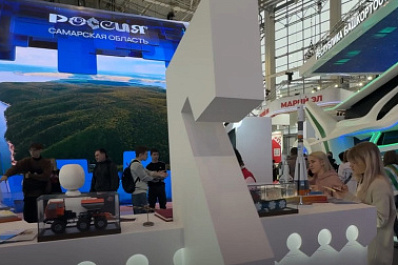 Стенд Самарской области может стать лучшей экспозицией выставки "Россия"