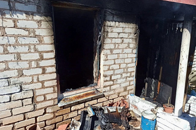 В Похвистневском районе произошел пожар на летней кухне