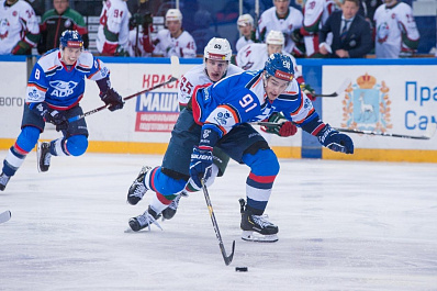 Тольяттинская Лада обыграла казанский Барс в матче ВХЛ