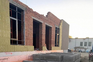 В Большечерниговском районе возводится Дом культуры 