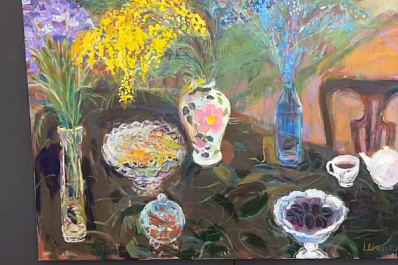 В самарском музее имени Алабина открыли выставку художников и дизайнеров