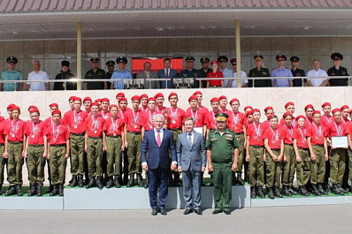 Школьники из Самарской области победили в окружном оборонно-спортивном лагере