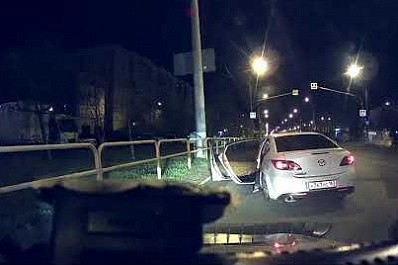 Голливудский стиль: погоню за пьяным водителем в Тольятти сняли на видео с нескольких ракурсов