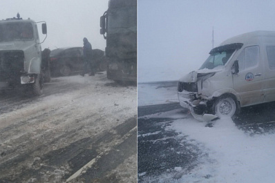 Стали известны подробности массового ДТП на трассе М5 "Урал" в Самарской области